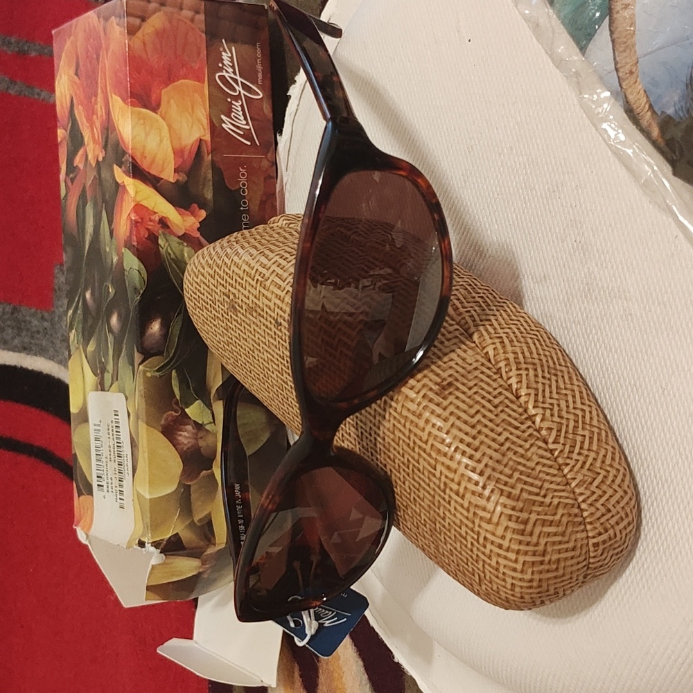Maui Jim Tortoise Sunglasses North Shore NEW